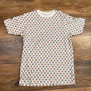 Teddy Fresh Mens Rare Tee Classic With Bear Print Medium Multicolor